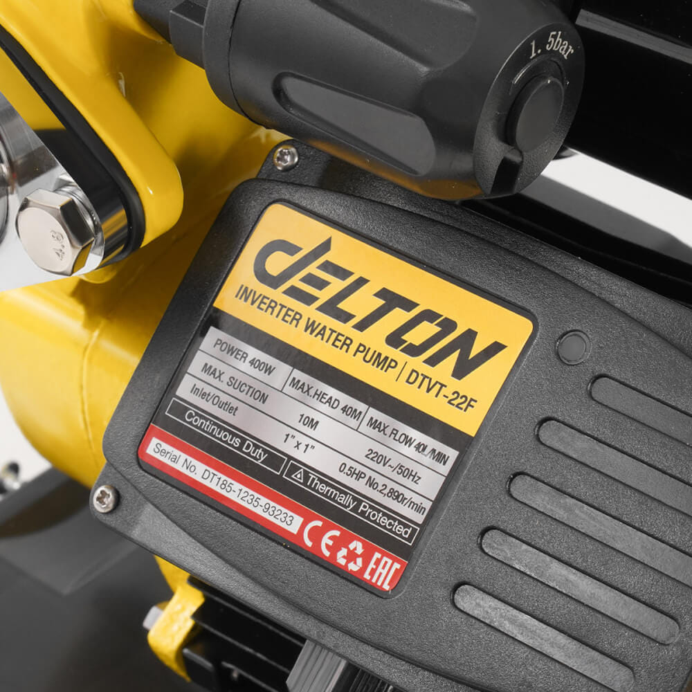 ปั๊มอัตโนมัติ DELTON รุ่น DTVT-22F 400 วัตต์_7